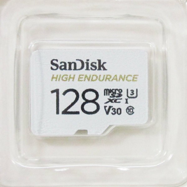 送料無料（沖縄離島除く）128GB microSDXCカード マイクロSD サンディスク 高耐久ドライブレコーダー向 CL10 V30 U3 SDSQQNR-128G-GN6IA/3104
