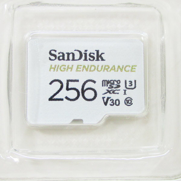 送料無料（沖縄離島除く）256GB microSDXCカード マイクロSD サンディスク 高耐久ドライブレコーダー向 CL10 V30 U3SDSQQNR-256G-GN6IA/3227