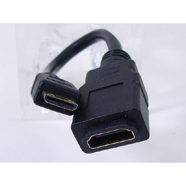 miniHDMI変換ケーブル HDMI(メス)→miniHDMI(オス) 20cm HDMIB-M2G2 変換名人/4571284884663