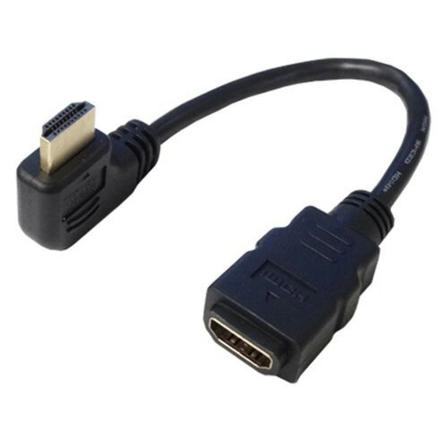 HDMI延長ケーブル 右向きL型・オス-A・メス HDMI-CA20RL 変換名人4571284886933/送料無料メール便 HDMI延長ケーブル 右向きL型・オス-A・メス HDMI-CA20RL 変換名人4571284886933/送料無料メール便