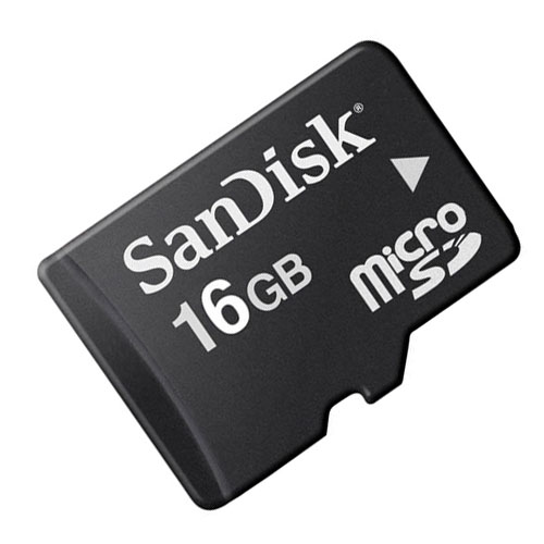 サンディスク マイクロSD microSDHCカード 16G