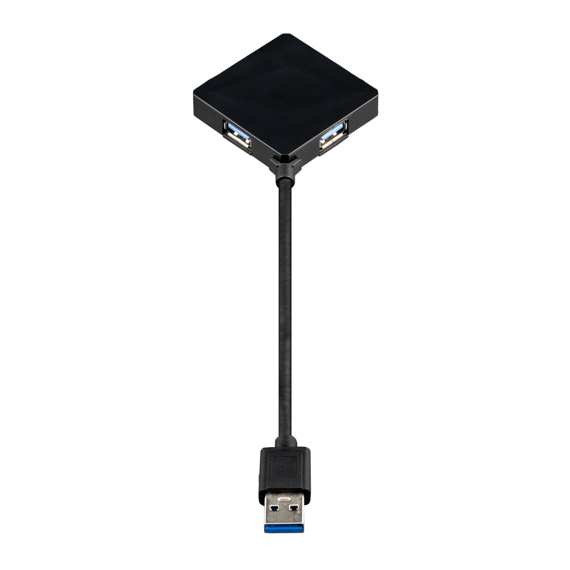 USB�ϥ� 4�ݡ��� USB3.1 Gen1(5Gbps)��®ž���б� ���꡼��ϥ��� GH-HB3A4A-BK/7120 �֥�å�