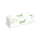 ペーパータオル 業務用 パルプ100% リビィ エブリディ 食品OK 小判サイズ 160x220mm 300枚x1パック/7944