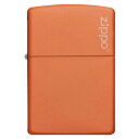 送料無料メール便 ジッポー ysd#231ZL オレンジマット 5面マット仕上げ オイルライター moonsp