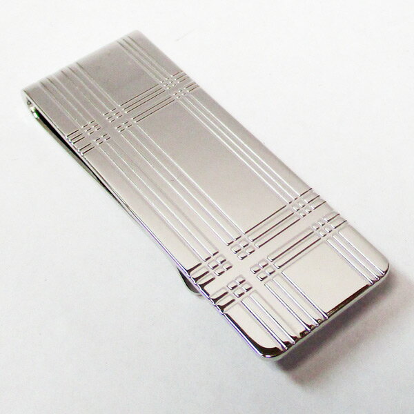 マネークリップ チェック 日本製 5001M019/6310