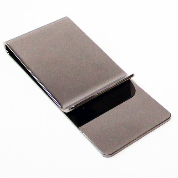 送料無料メール便 マネークリップ アイスカットブラック 50831074/0972日本製　箱無し