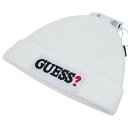 送料無料(北海道沖縄離島除く)ニット帽 GUESS(ゲス)ワッチキャップ ニットキャップ ホワイトAI4A8859DS-WHT-FF-5367