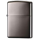 送料無料(沖縄離島除く)ジッポー #150 ブラックアイスPVD加工&ギフトボックスセット(オイル+フリント+BOX)