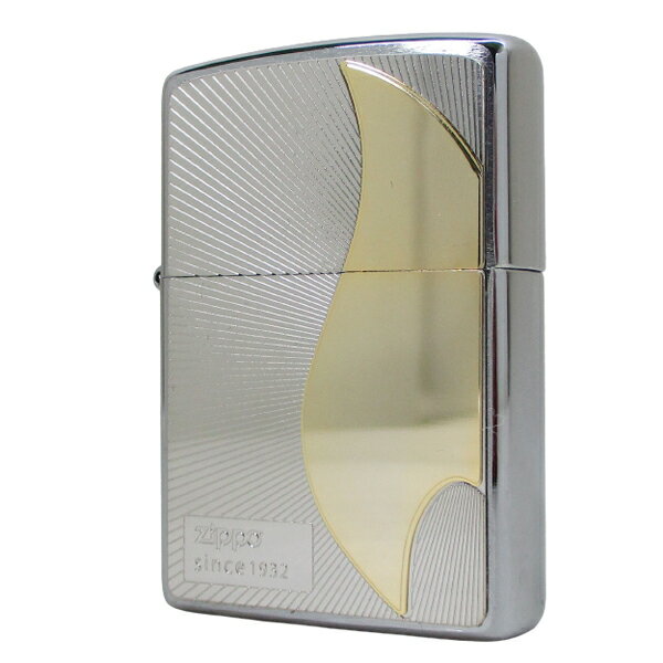 送料無料(沖縄離島除く)ジッポー オイルライター メタルコンビプレート フレイム炎200P-FLM