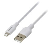 ̵᡼ 饤ȥ˥󥰥֥ USB Type-A to Lightning֥ ꡼ϥ 1᡼ȥ ۥ磻 GH-ALTUG100-WH/4754x1ܡݥȾò