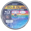 [ BD-R DL ^pu[C 50GB 10 HIDISC HDBD-RDL6X10SP/2469x1 |Cg