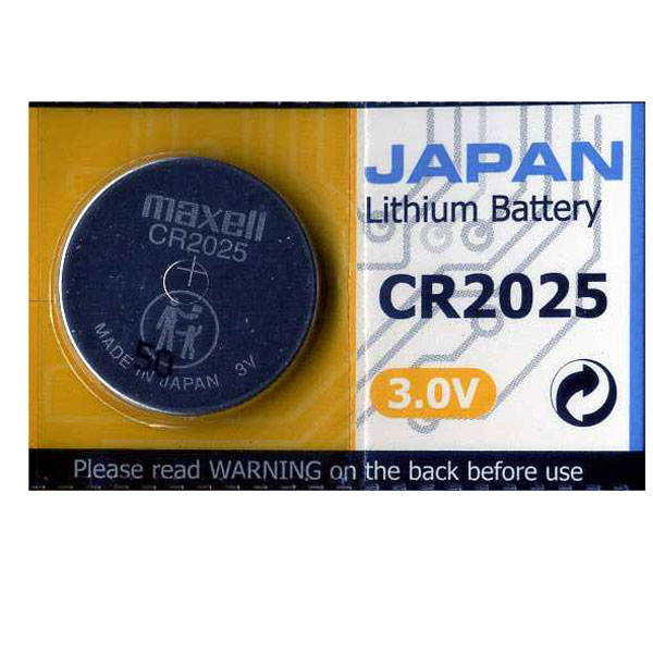 時計用電池 CR2025 リチウムx1個 日本製