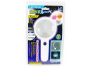 k 照らすルーペ 大サイズ LED内蔵 WJ-531/送料無料メール便