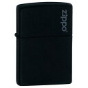 送料無料(沖縄離島除く)ジッポー #218ZL ブラックマット 5面マット仕上げ オイルライター&ギフトボックスセット(オイル+フリント+BOX)