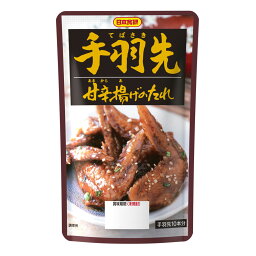 送料無料メール便 手羽先甘辛揚げのたれ 90g チキン 鶏 日本食研/8282x1袋 醬油ベース 香辛料 コクのある味わい ポイント消化