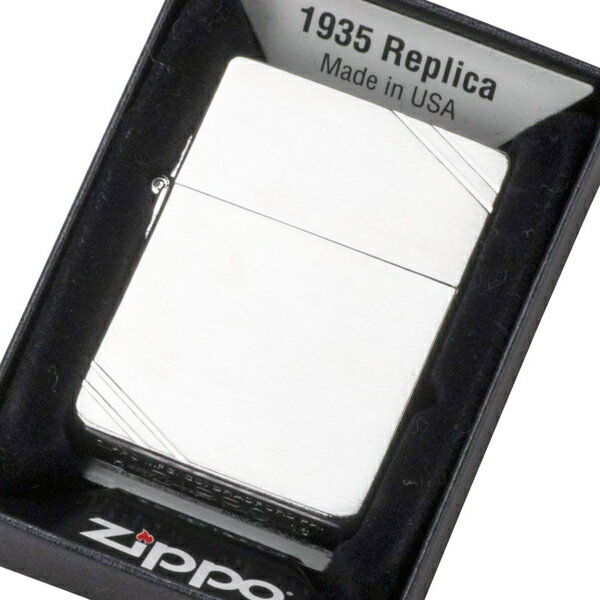 送料無料(沖縄離島除く)ジッポー #1935 1935レプリカ 復刻版モデル ダイアゴナルライン オイルライター