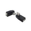 変換プラグUSB A 右L型USBA-RL 変換名人/ 4571284886377x1個/送料無料（北海道沖縄離島除く）