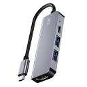 [ hbLOXe[V ϊA_v^ 4in1 TypeC HDMI USB3.0 USB2.0 LAZOS L-CHU4/1115x1{ |Cg