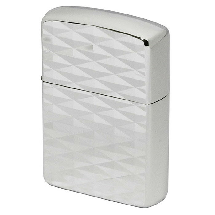 送料無料 ジッポー オイルライター #162アーマー(鎧)2面加工 ダイヤカット シルバー 162S-2DCx1個&ギフトボックスセット(オイル+フリント+BO...