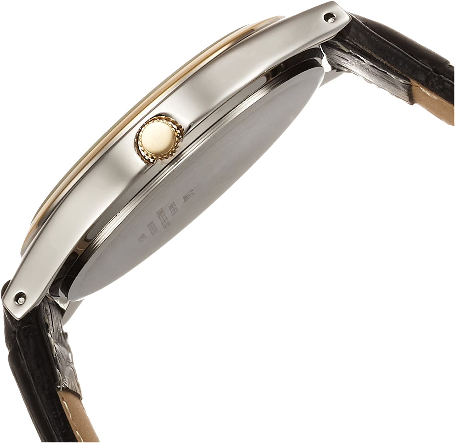 送料無料メール便 シチズン ファルコン 腕時計 日本製ムーブメント 革ベルト ホワイト/ブラック メンズ 紳士 QA66-504/9808 ポイント消化 3