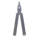 送料無料(北海道沖縄離島除く)折り畳みマルチツール 折り畳みペンチ LEATHER NINE キャンプツール(4)