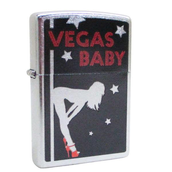 送料無料（沖縄離島除く）ジッポー オイルライター アメリカ加工 Z207-125619 Vegas Baby Pole