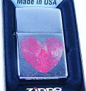 Zippo/USA/fingerprint heart(指紋のハート)#29068/送料無料(北海道沖縄離島除く)//