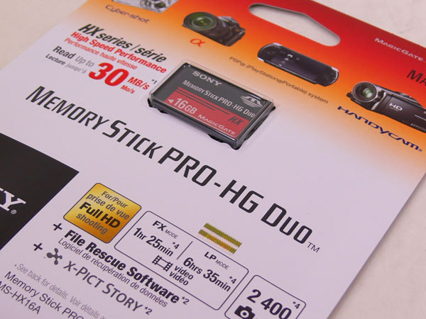 ソニー メモリースティック プロデュオ PRO-HG Duo 16GB MS-HX16B/送料無料メール便　memory　ポイント消化