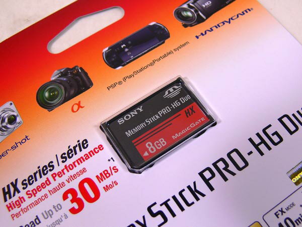 ソニー メモリースティック プロデュオ PRO-HG Duo 8GB MS-HX8B/送料無料メール便 memory ポイント消化