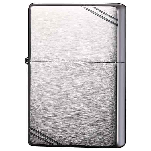 送料無料(沖縄離島除く)オイルライター ジッポー #230 1937復刻版 レプリカ コーナーカット フラットトップ クローム サテーナ&ギフトボックスセット(...