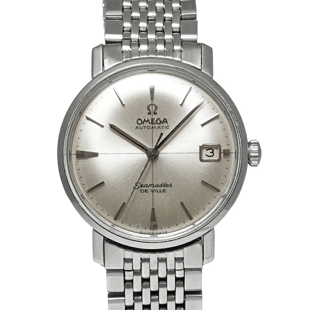 1962年前後 OMEGA シーマスター デヴィル Ref.166.02 アンティーク品 シルバー メンズ 腕時計