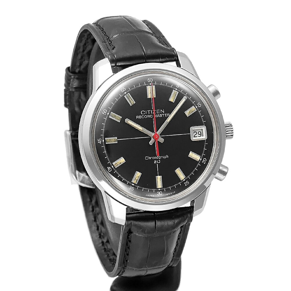 シチズン レコードマスター クロノグラフ Ref.53001-TA アンティーク品 メンズ 腕時計