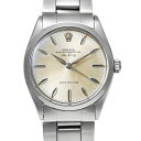 エアキング ROLEX エアキング Ref.5500 シルバー アンティーク品 メンズ 腕時計