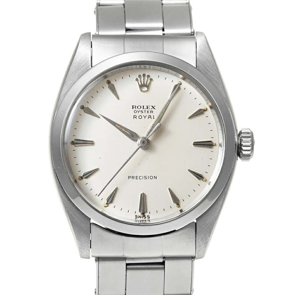 オイスター 腕時計（メンズ） ROLEX オイスター ロイヤル Ref.6426 シルバー アンティーク品 メンズ 腕時計