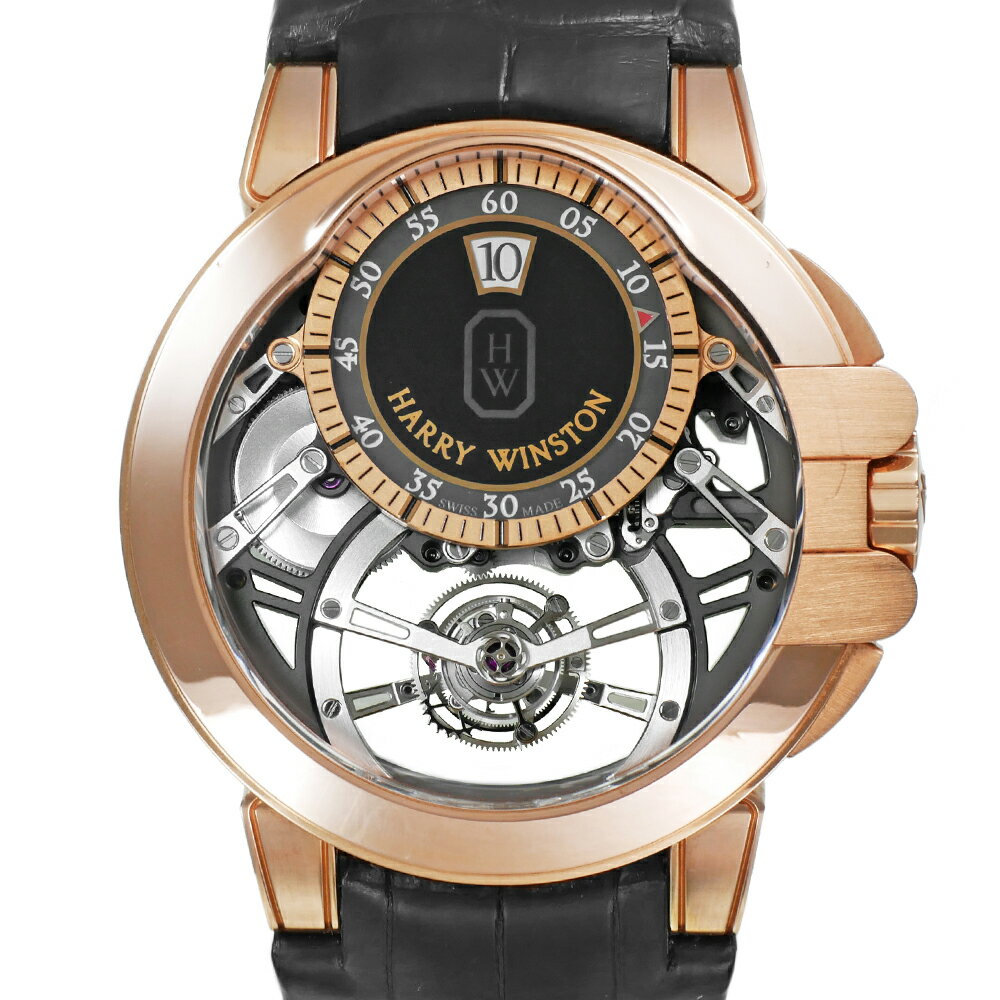 オーシャン トゥールビヨン ジャンピングアワー 75本限定 Ref.OCEMTJ45RR001 中古品 メンズ 腕時計