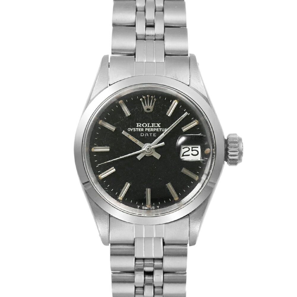 オイスター ROLEX オイスターパーペチュアルデイト Ref.6516 アンティーク品 レディース 腕時計