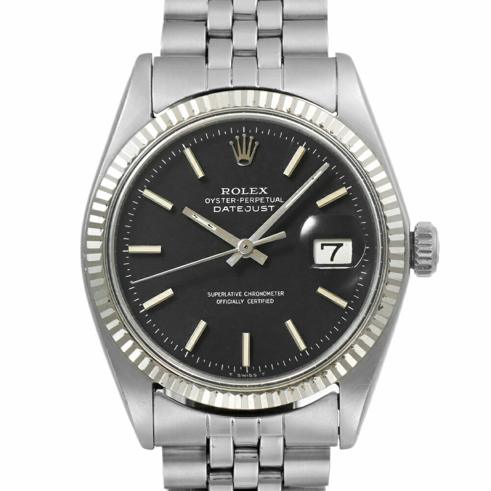 デイトジャスト 腕時計（メンズ） ROLEX デイトジャスト レッドアイ Ref.1601 アンティーク品 メンズ 腕時計