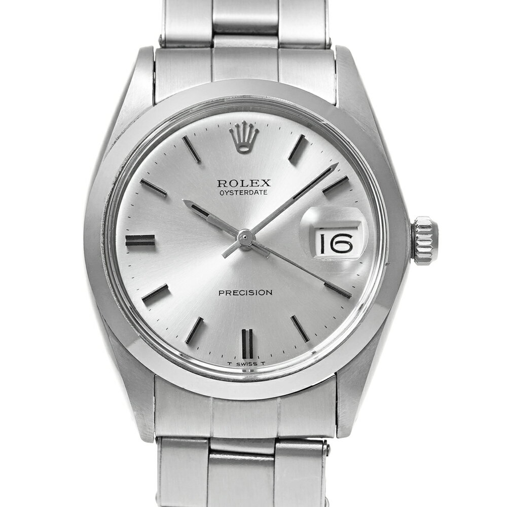 オイスター 腕時計（メンズ） ROLEX オイスターデイト Ref.6694 シルバー アンティーク品 メンズ 腕時計