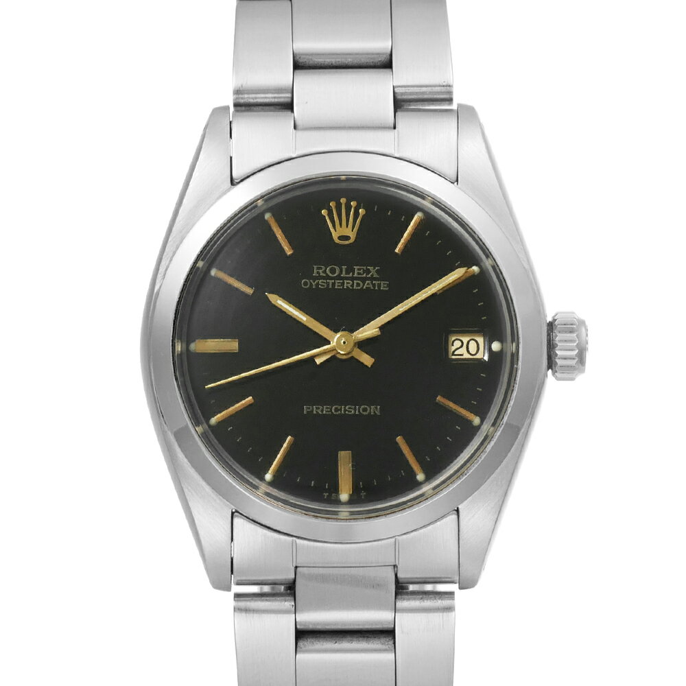 オイスター 腕時計（メンズ） ROLEX オイスターデイト Ref.6466 アンティーク品 メンズ 腕時計