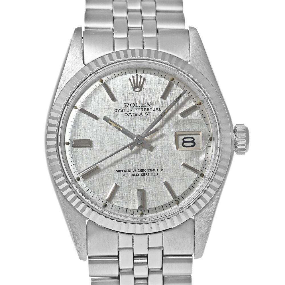ROLEX デイトジャスト Ref.1601 シルバーモザイク アンティーク品 メンズ 腕時計