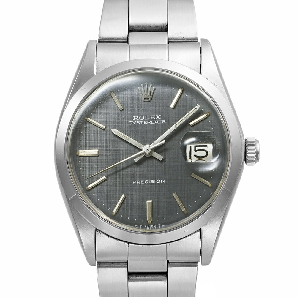 ROLEX オイスターデイト モザイクダイヤル 1971年頃 Ref.6694 アンティーク品 メンズ 腕時計