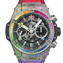 ウブロ ビッグバン ウニコ チタニウム レインボー 42mm Ref.441.NX.1117.LR.0999 中古品 メンズ 腕時計(2)