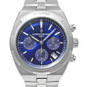 替えの未使用ベルト付き VACHERON CONSTANTIN オーヴァーシーズ クロノグラフ Ref.5520V/210A-B148 スティール ブルー 中古...