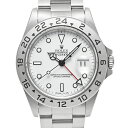 1995年保証書付き ROLEX エクスプローラー2 W番 Ref.16570 ホワイト 中古品 メンズ 腕時計(2)