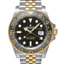 ROLEX GMTマスター2 黒グレーベゼル 2024年6月保証書付き Ref.126713GRNR 中古品 メンズ 腕時計