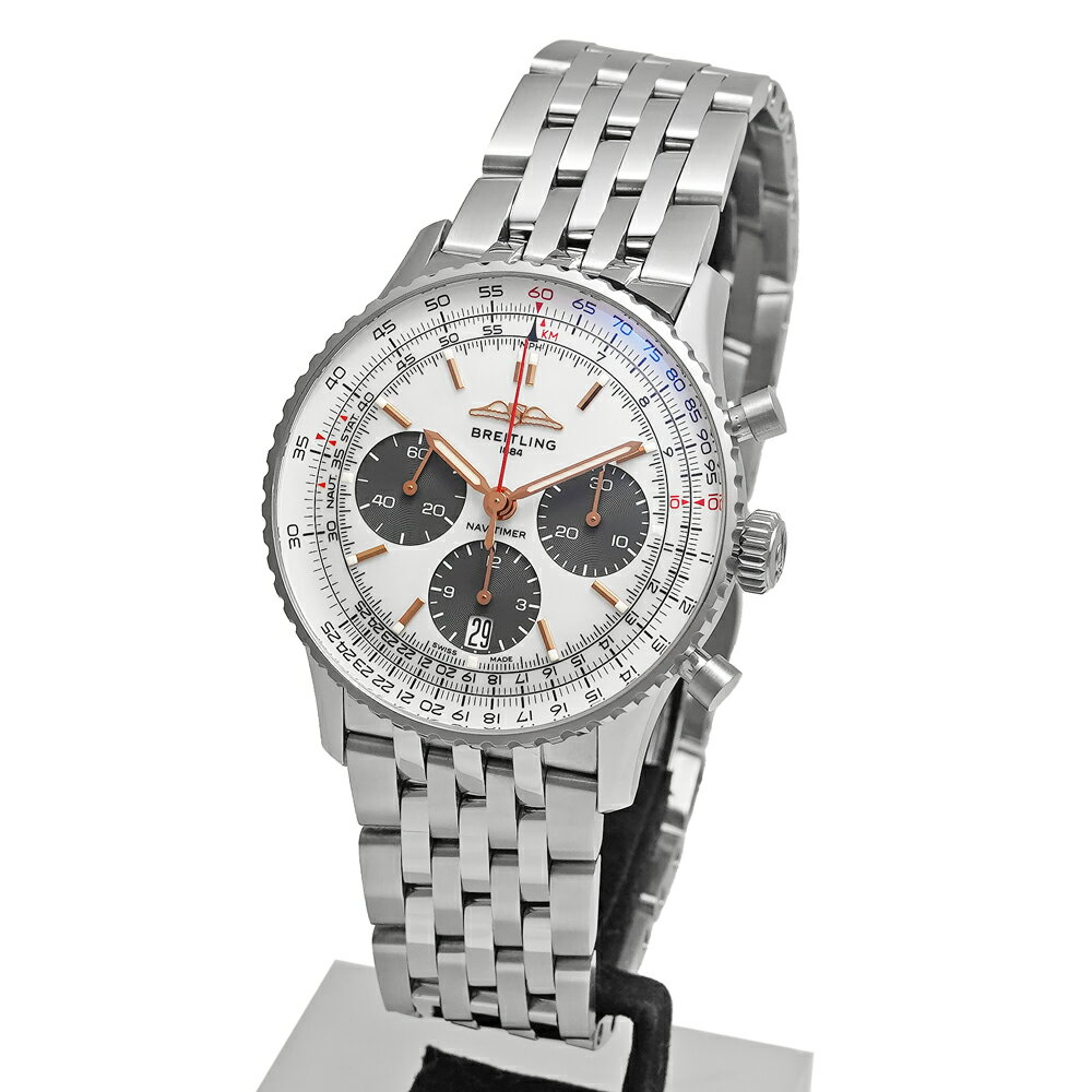 BREITLING ナビタイマー B01 クロノグラフ 41 ジャパンエディション Ref.AB0139(AB0139211A1A1) シェル 中古品 メンズ 腕時計
