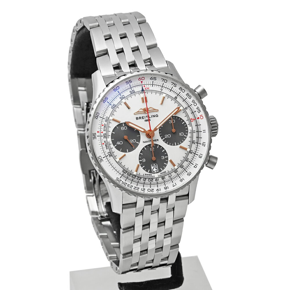 BREITLING ナビタイマー B01 クロノグラフ 41 ジャパンエディション Ref.AB0139(AB0139211A1A1) シェル 中古品 メンズ 腕時計