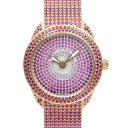 Backes & Strauss バレリーナ ホワイトダイヤモンド&グラデーションルビー 33mm Ref.PC.33.MM.DZR.FD.RR 中古品 メンズ...