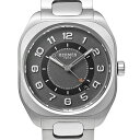 HERMES エルメス H08 チタンブレスレット Ref.SP1.741.330 グレー 中古品 メンズ 腕時計