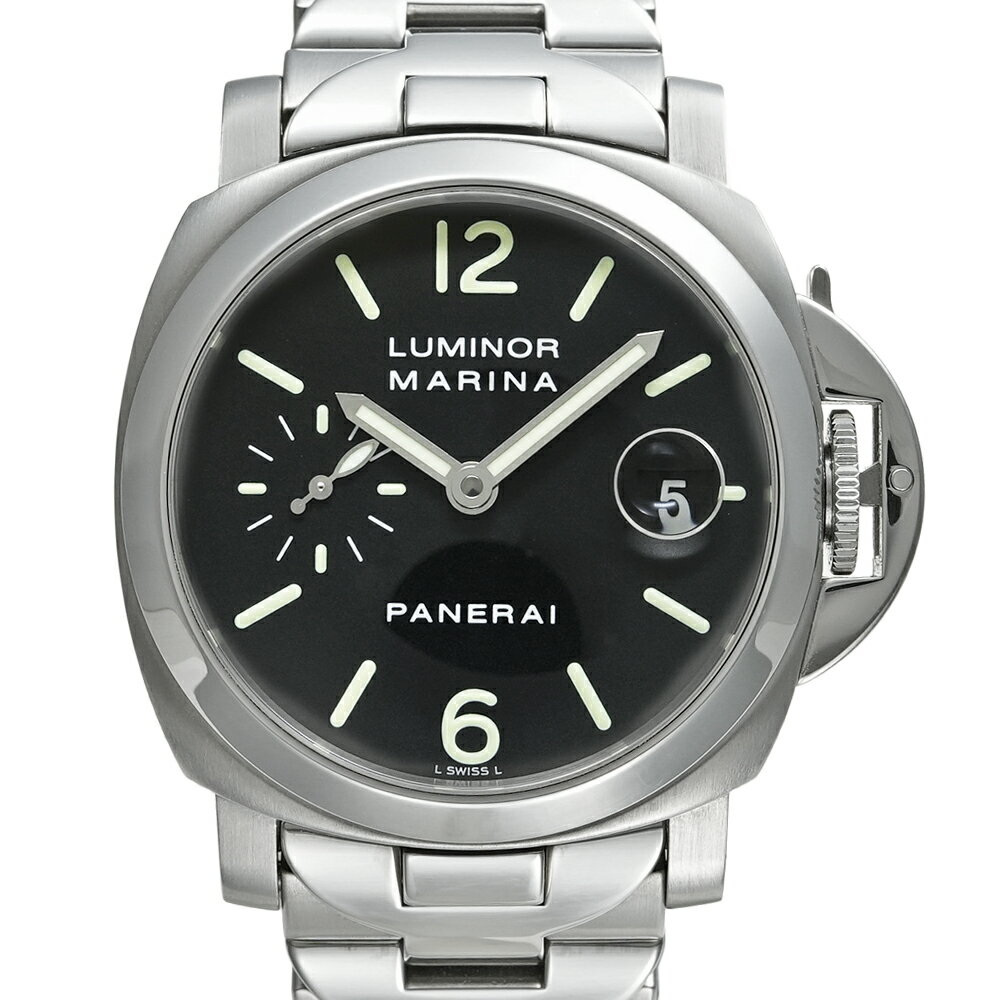パネライ ルミノール マリーナ 40mm 箱・2005年保証書 Ref.PAM00050 中古品 メ ...